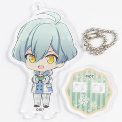 IDOLiSH7 Haruka Isumi Trading Acrylic Stand Keychain Snowy night dream Ver. ZOOL animate cafe Limited Keychains [USED]