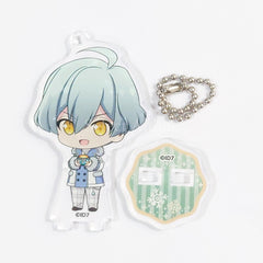 IDOLiSH7 Haruka Isumi Trading Acrylic Stand Keychain Snowy night dream Ver. ZOOL animate cafe Limited Keychains [USED]