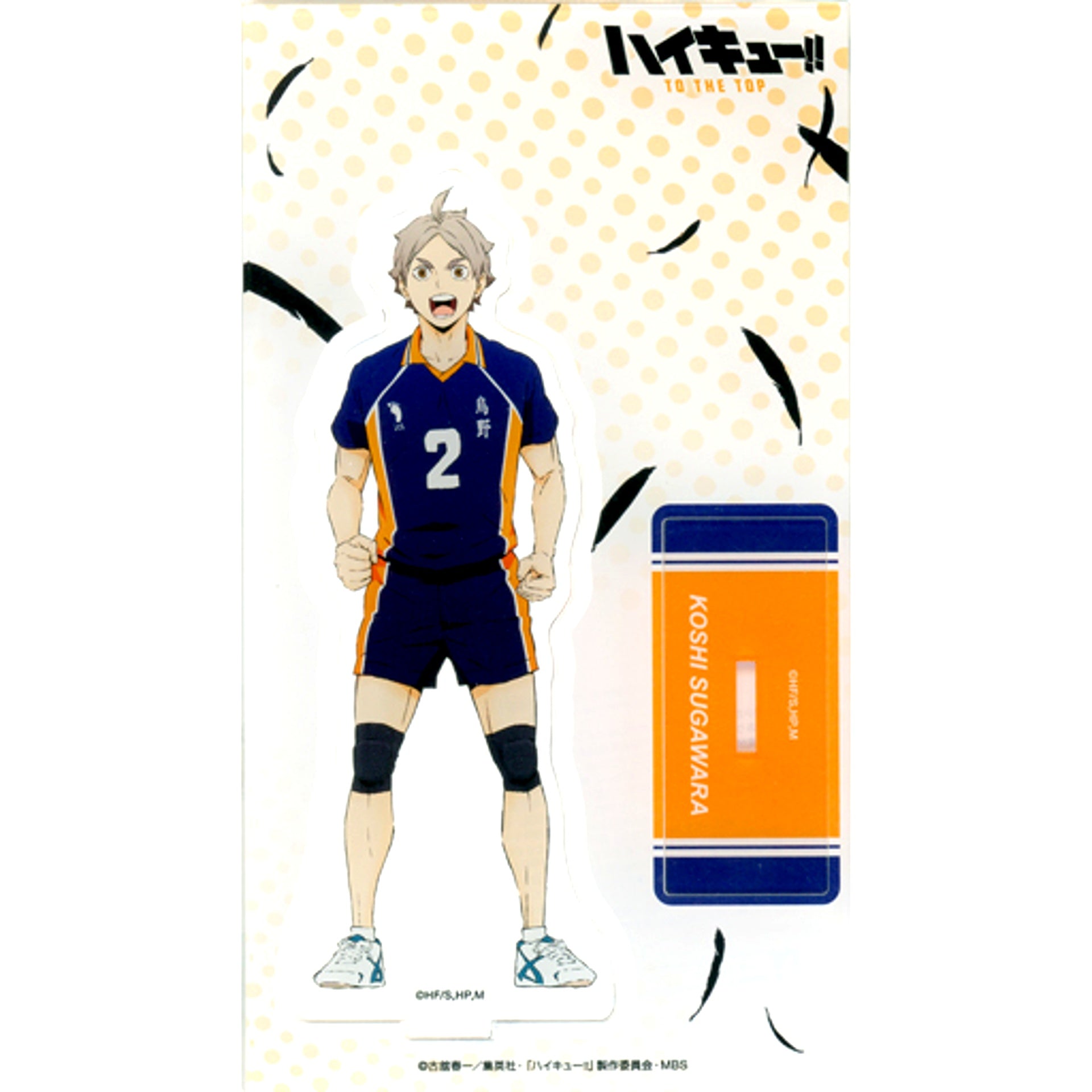 Koshi Sugawara Acrylic Stand Haikyu!! TO THE TOP [USED]