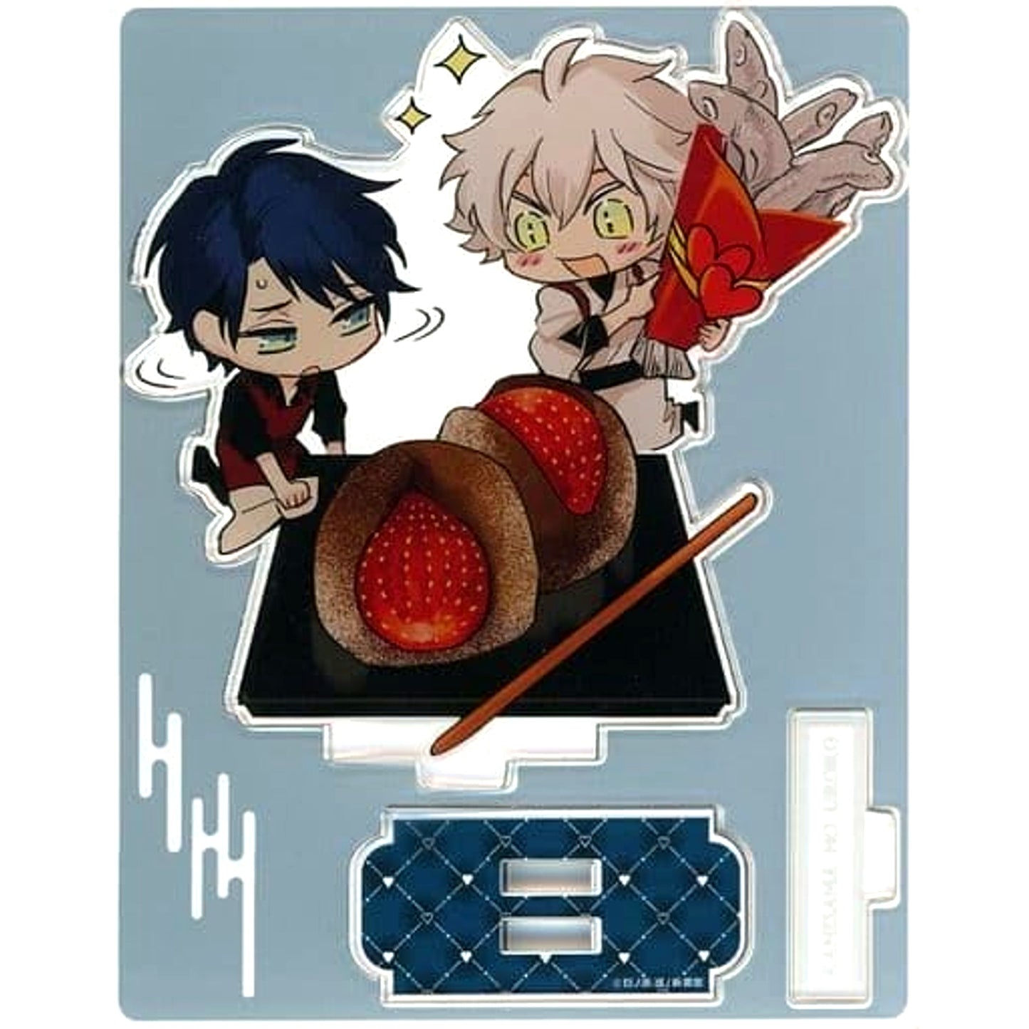 God's Scale Kami-sama no Uroko SD Character Meguru Hinobara Original Art Exhibition Trading Acrylic Stand [USED]
