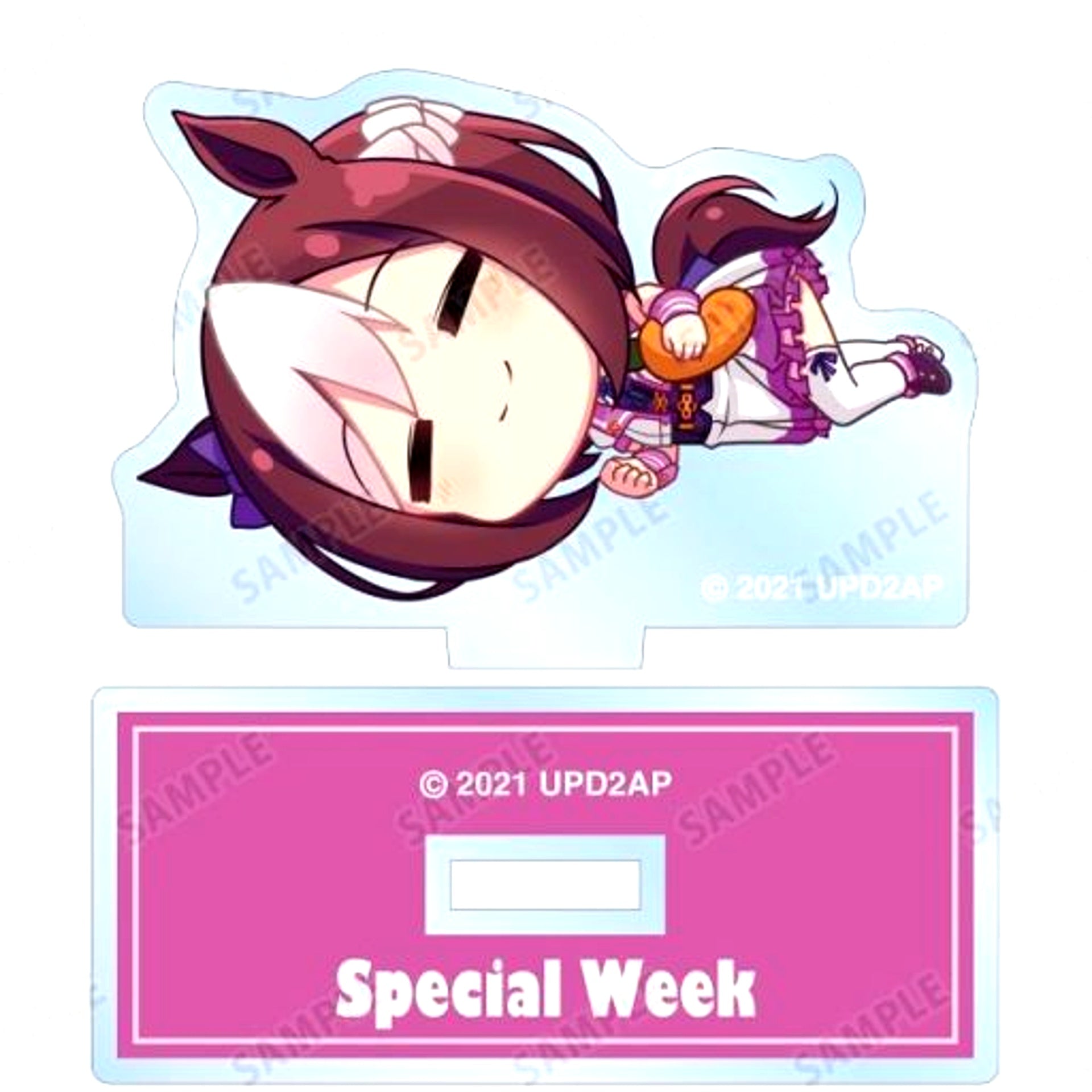 Special Week Trading Chibikoro Acrylic Stand Umamusume: Pretty Derby Season 2 [USED]