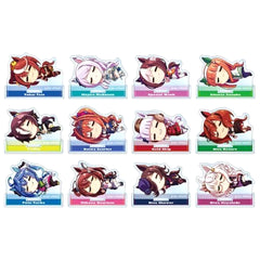 Uma Musume Pretty Derby Season 2 Tokai Teio & Others All 12 Types Set Chibikoro Trading Acrylic Stand Acrylic Stands [USED]