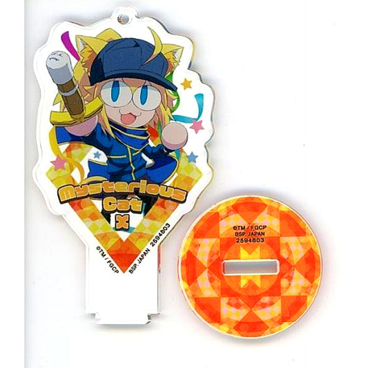 Mysterious Cat X Fate/Grand Carnival Acrylic Plate with Stand [USED]