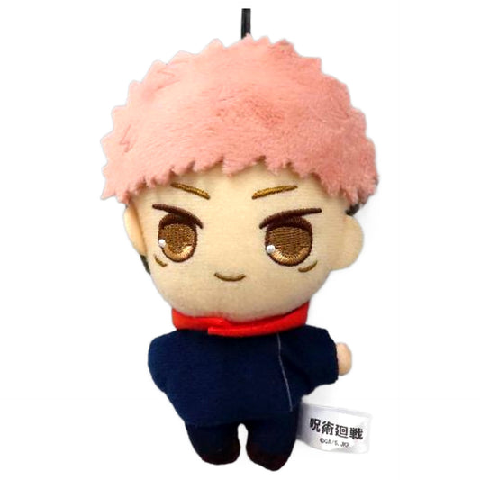 Jujutsu Kaisen Yuji Itadori Kyurumaru Mascot 1 Keychains [USED]