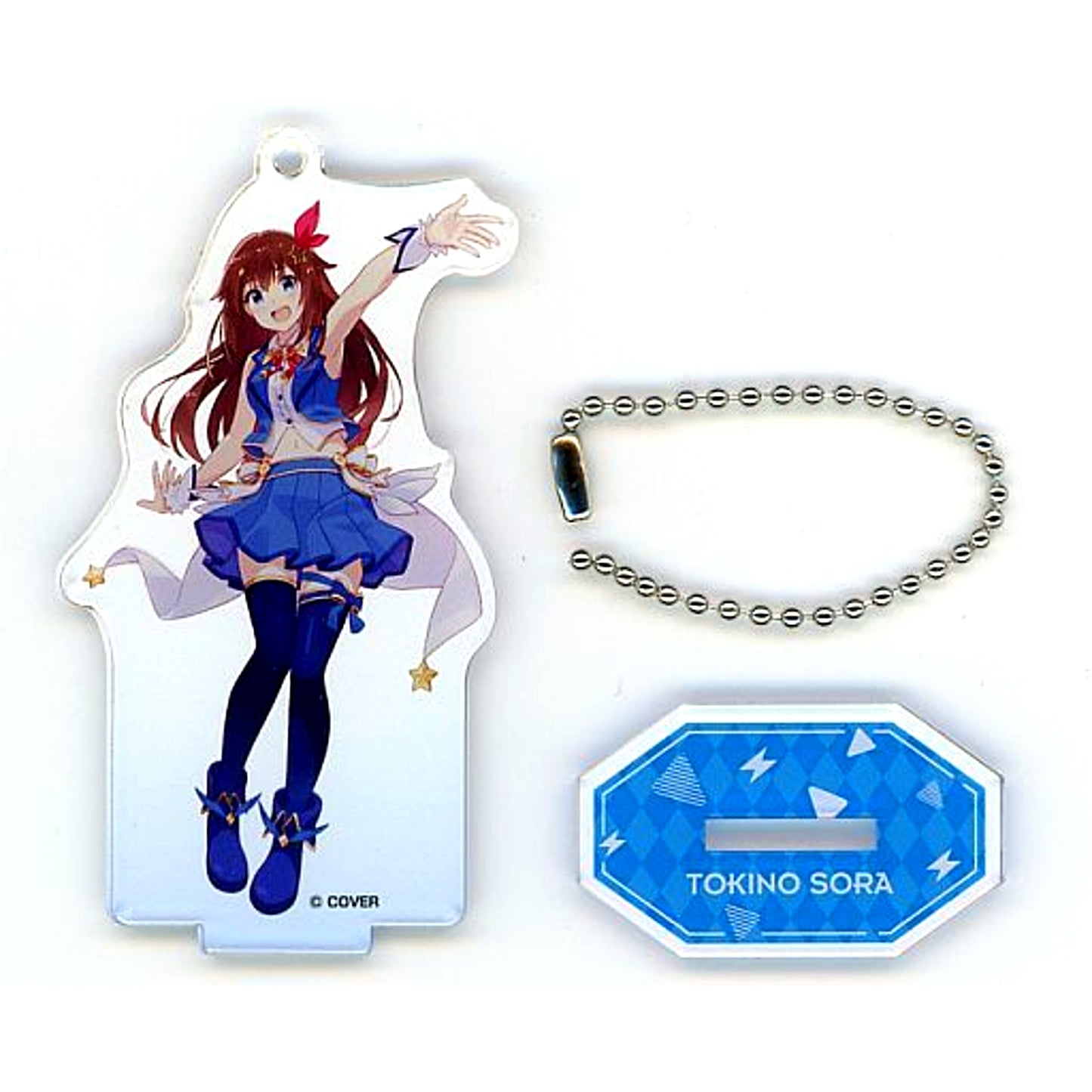 Tokino Sora Acrylic Stand Keychain Festival Ver. VTuber Hololive Weiss Schwarz and Rebirth presents Hololive Production Festival [USED]
