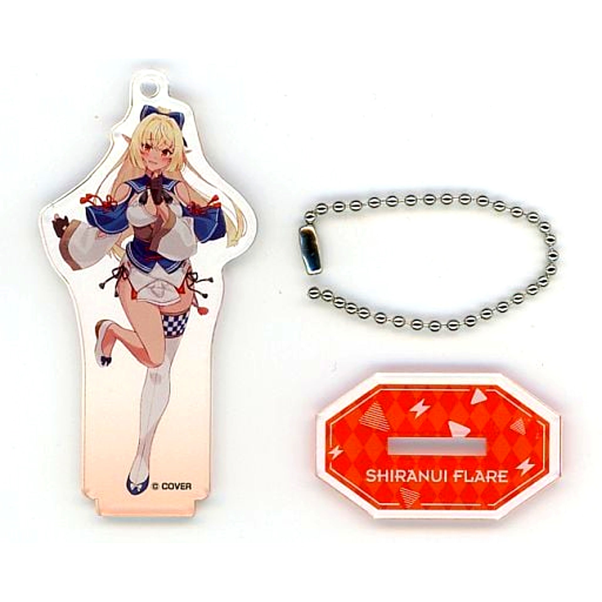 Shiranui Flare Hololive Acrylic Stand Keychain Festival Ver. Weiss Schwarz & ReVerse Hololive Production Fes [USED]