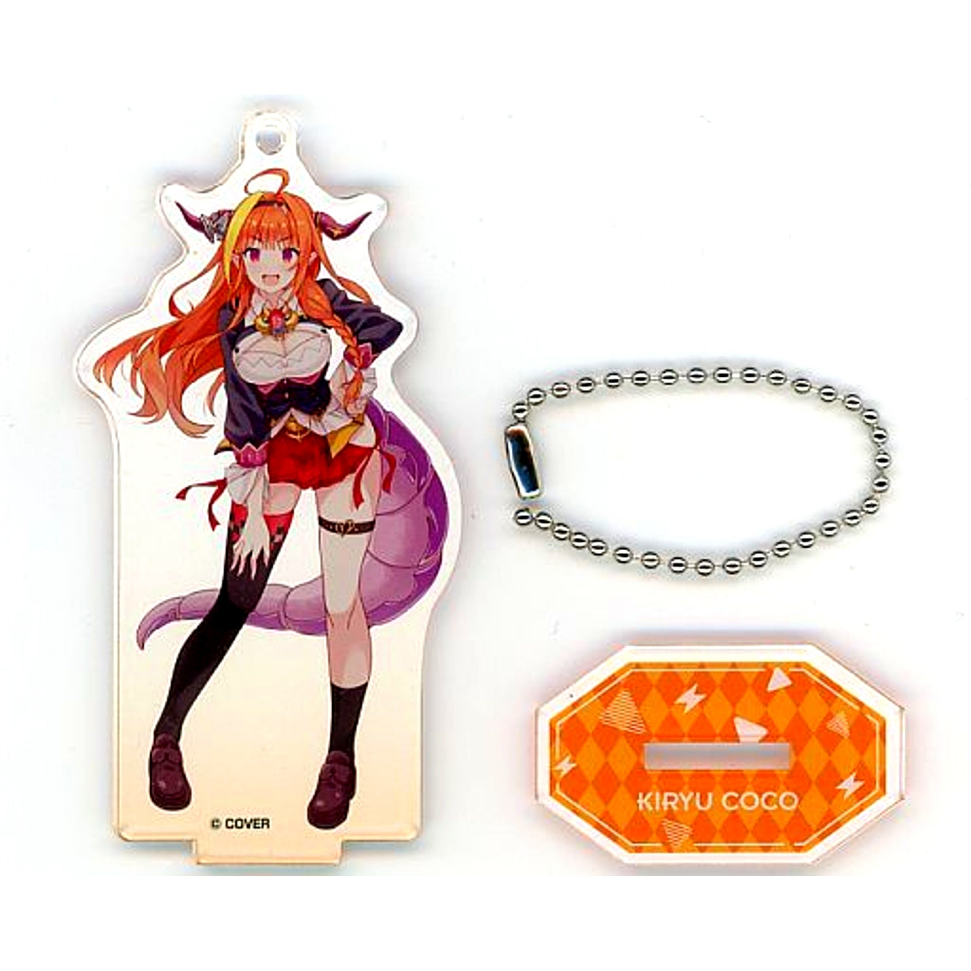 Kiryu Coco Festival Ver. Acrylic Stand Keychain Virtual YouTuber Hololive Weiss Schwarz & Rebirth presents Hololive Production Festival [USED]