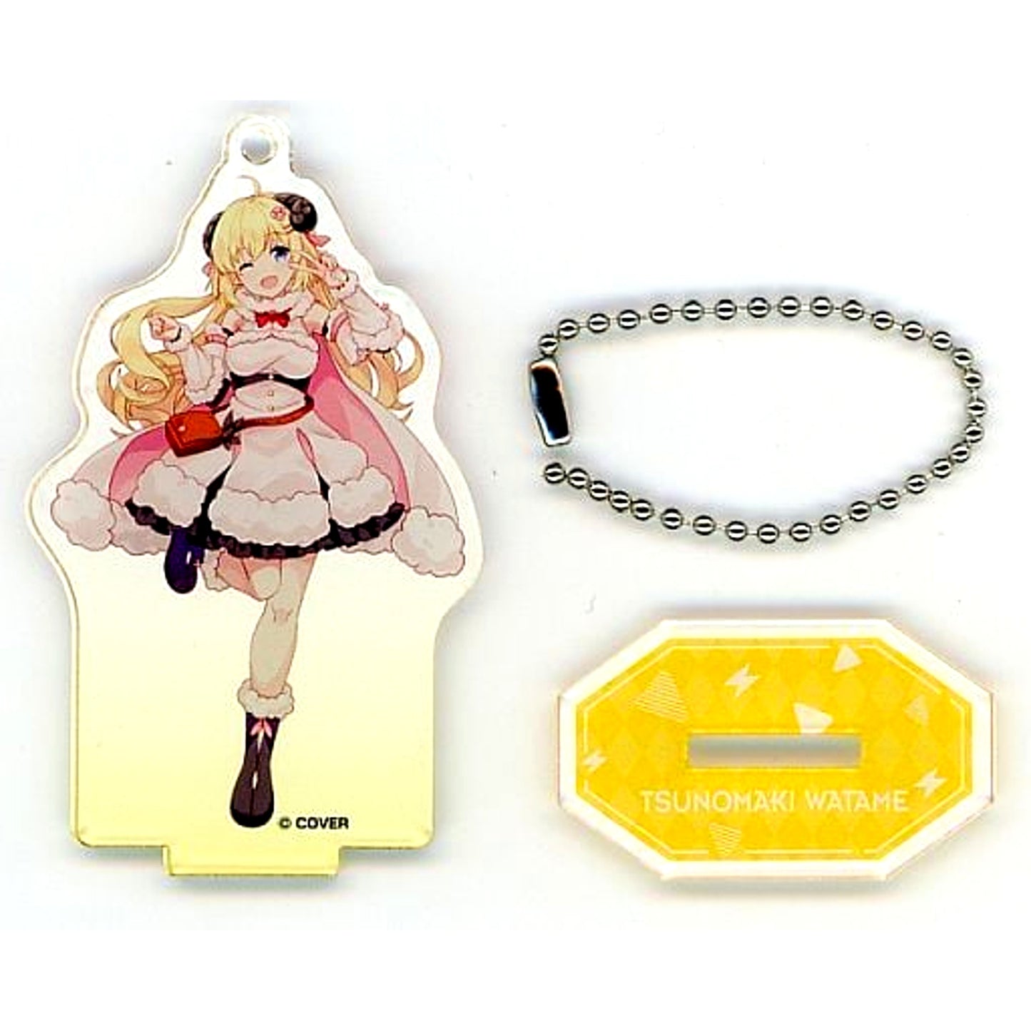 Tsunomaki Watame Festival Ver. Hololive Acrylic Stand Keychain Weiss Schwarz & ReVerse presents Hololive Production Festival [USED]