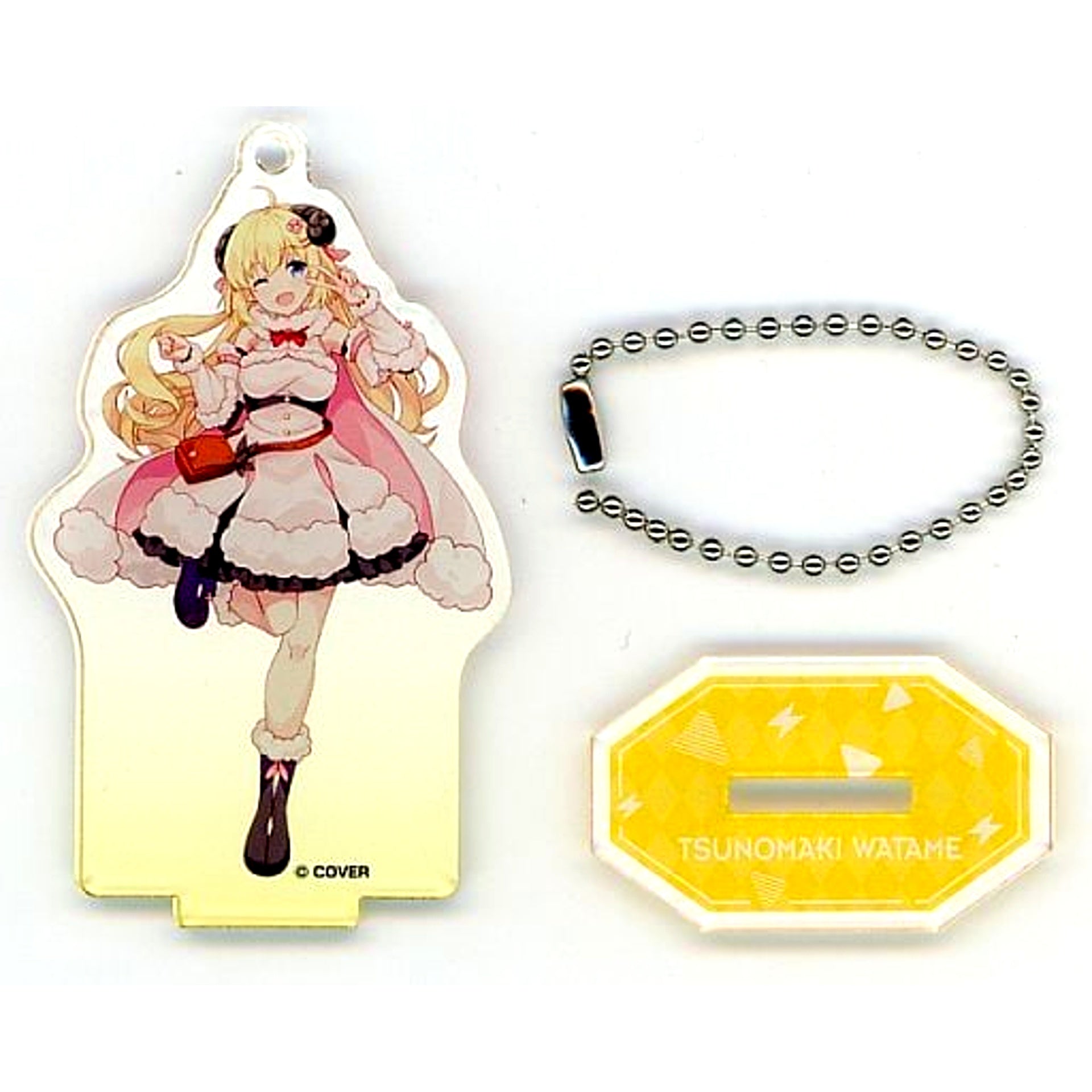 Tsunomaki Watame Festival Ver. Hololive Acrylic Stand Keychain Weiss Schwarz & ReVerse presents Hololive Production Festival [USED]