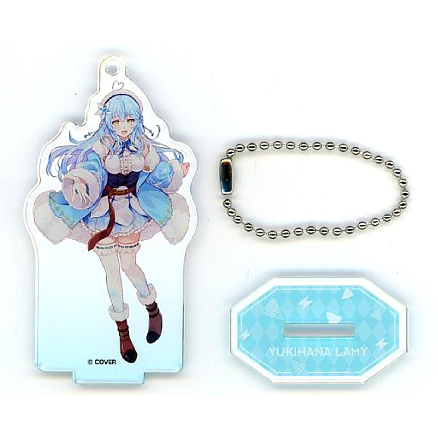 Yukihana Lamy hololive Acrylic Stand Keychain Festival Ver. Weiss Schwarz & ReVerse presents hololive Production Festival [USED]