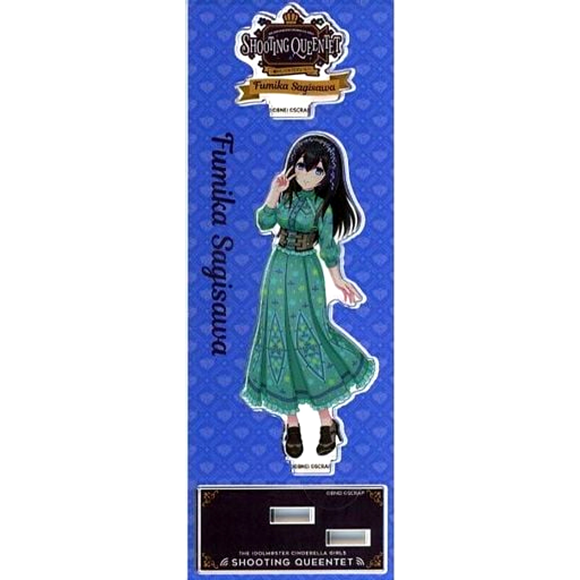 Fumika Sagisawa THE IDOLM@STER CINDERELLA GIRLS Acrylic Stand SCRAP SHOOTING QUEENTET [USED]