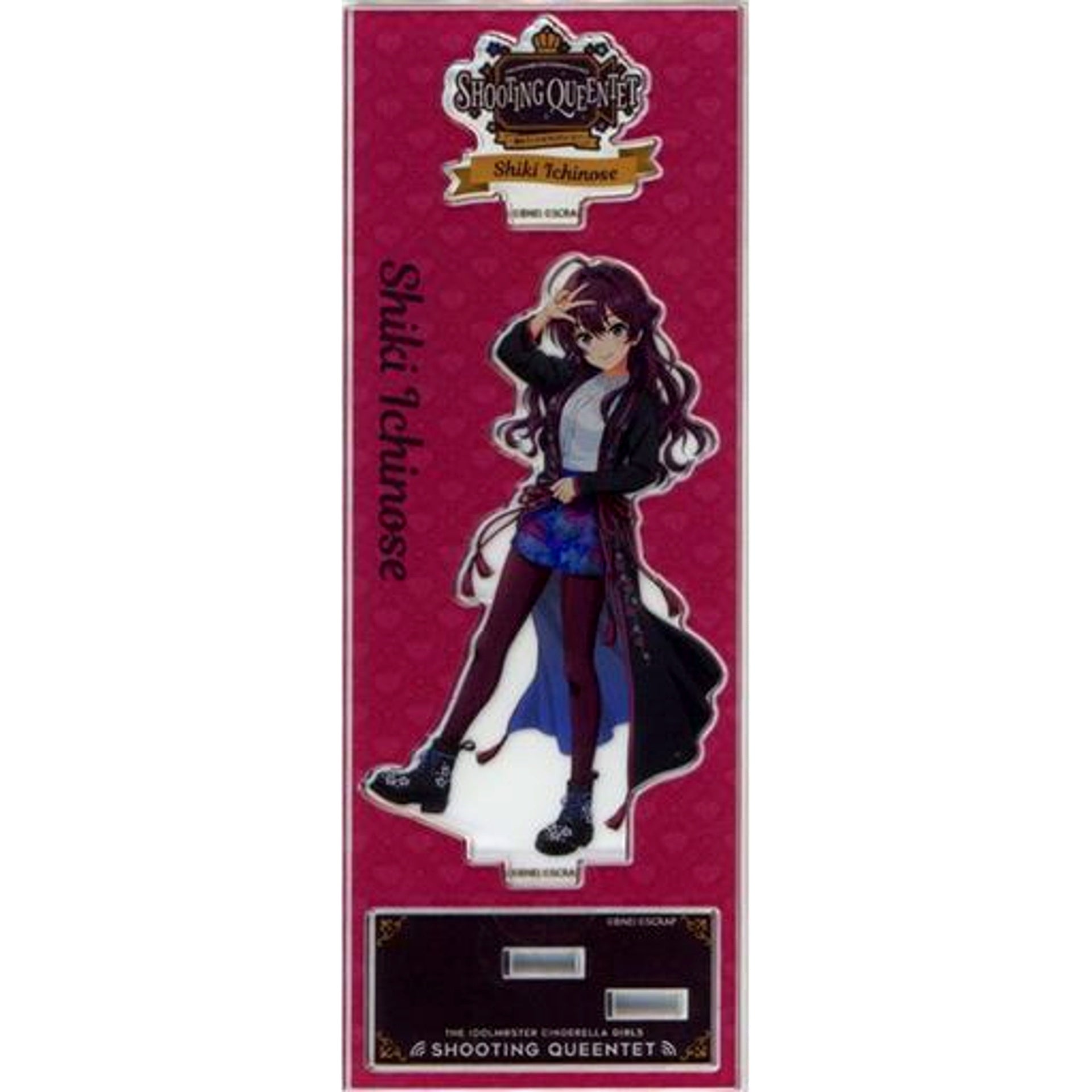 Shiki Ichinose Cinderella Girls Acrylic Stand SCRAP SHOOTING QUEENTET Even If We Are Apart Produce! [USED]