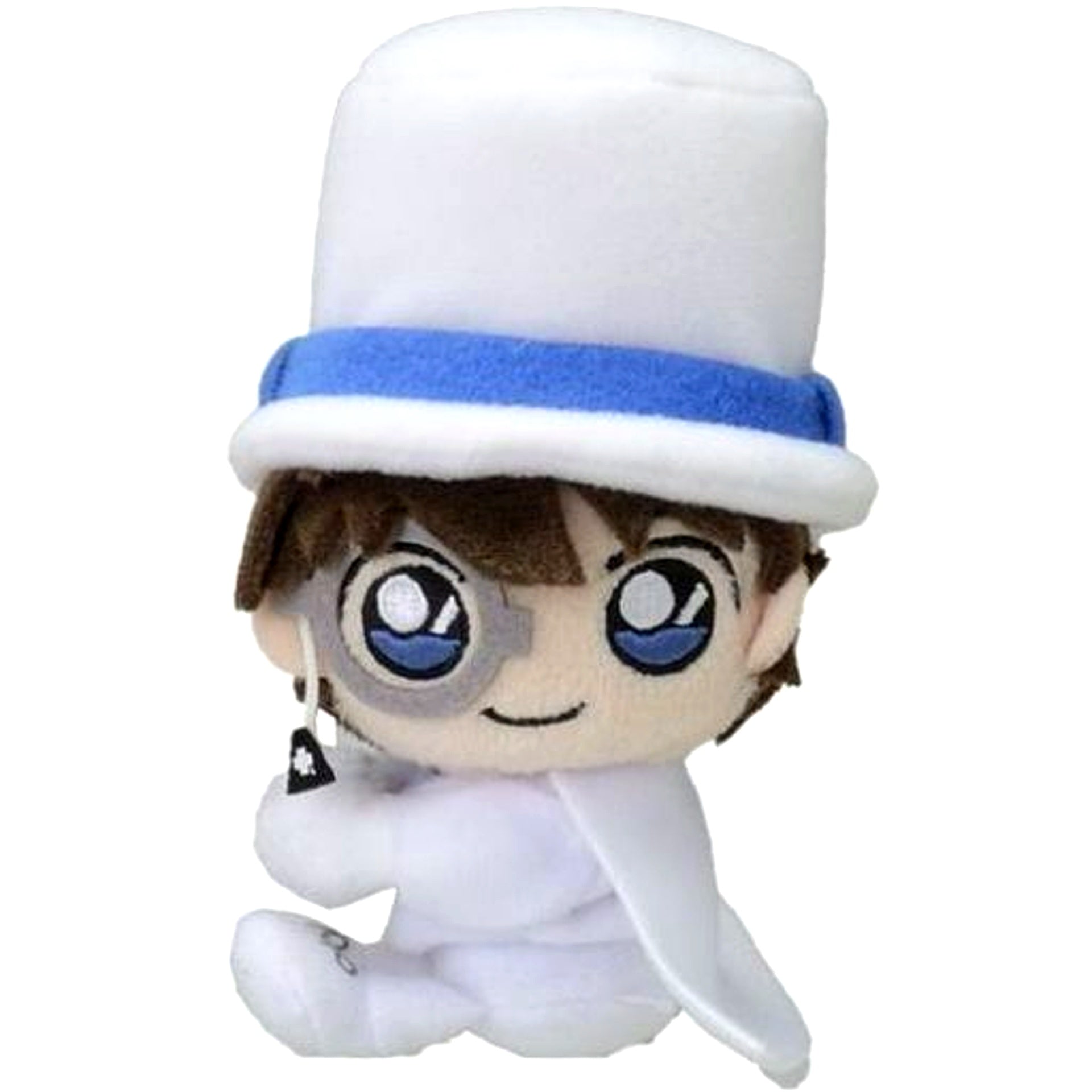 Kaito Kid Detective Conan Kuttsuki Plush Puchi [USED]