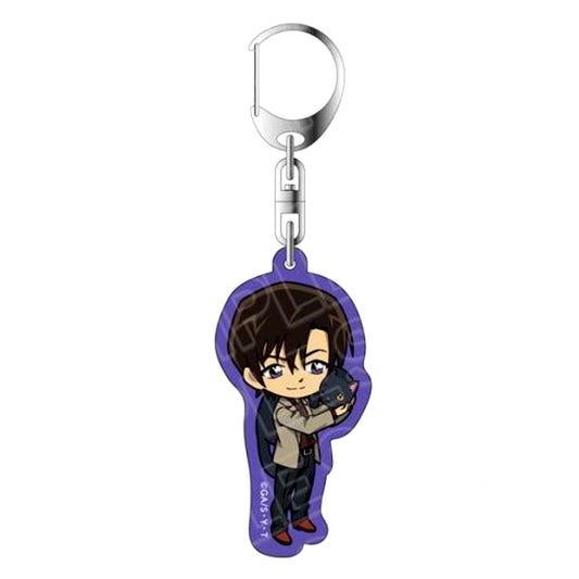 Kenji Hagiwara Deformed Cat Ver. Detective Conan Acrylic Keychain [USED]