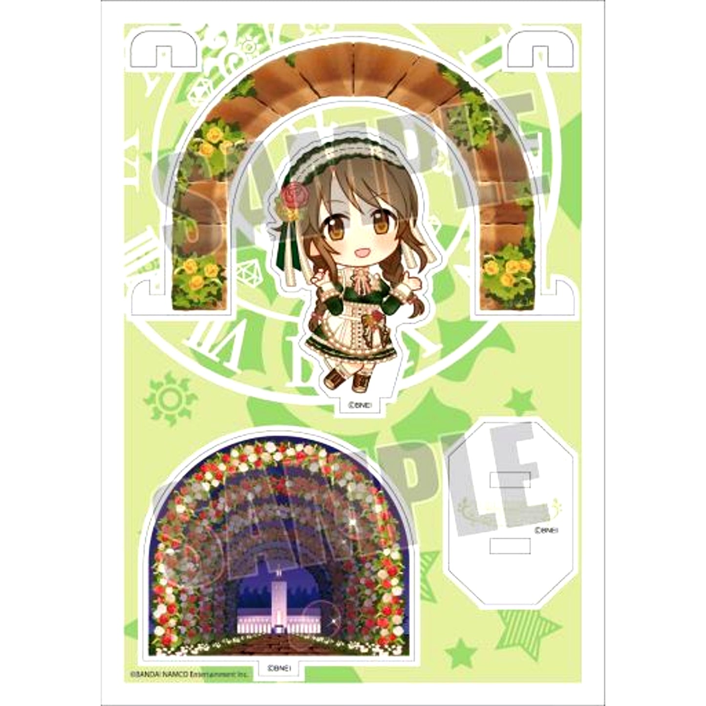 Aiko Takamori The Idolmaster Cinderella Girls Acrylic Character Plate Petit 27 [USED]