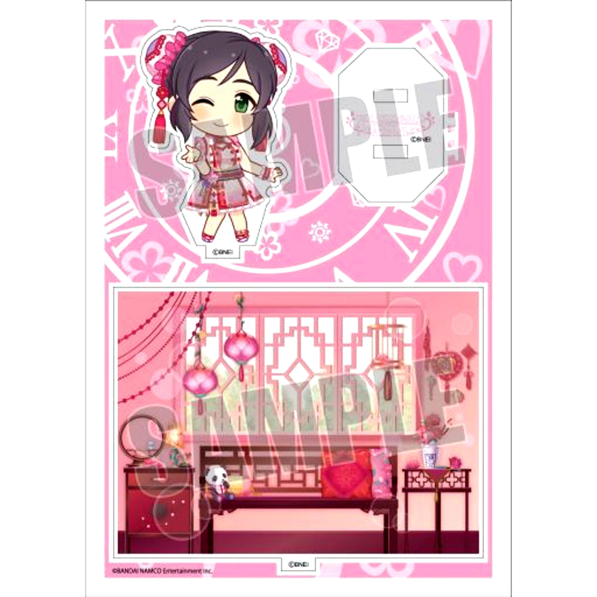 Yao Feifei The Idolmaster Cinderella Girls Acrylic Character Plate Petit 27 [USED]