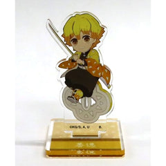 Demon Slayer: Kimetsu no Yaiba Hapikuro! Zenitsu Agatsuma Chokon to Nokkari Mini Character Acrylic Stand Acrylic Stands [USED]