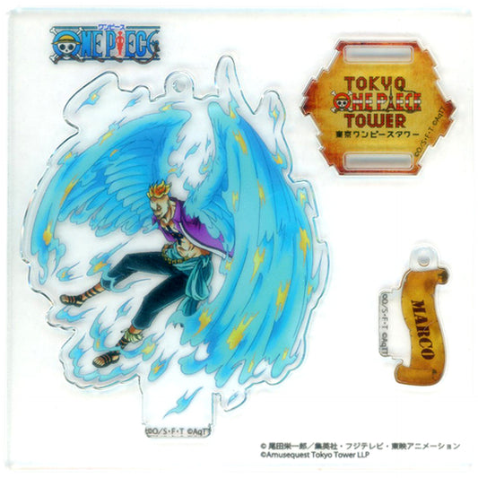 Marco One Piece Character Ranking Acrylic Stand Charm Tongari Store Limited Charm [USED]