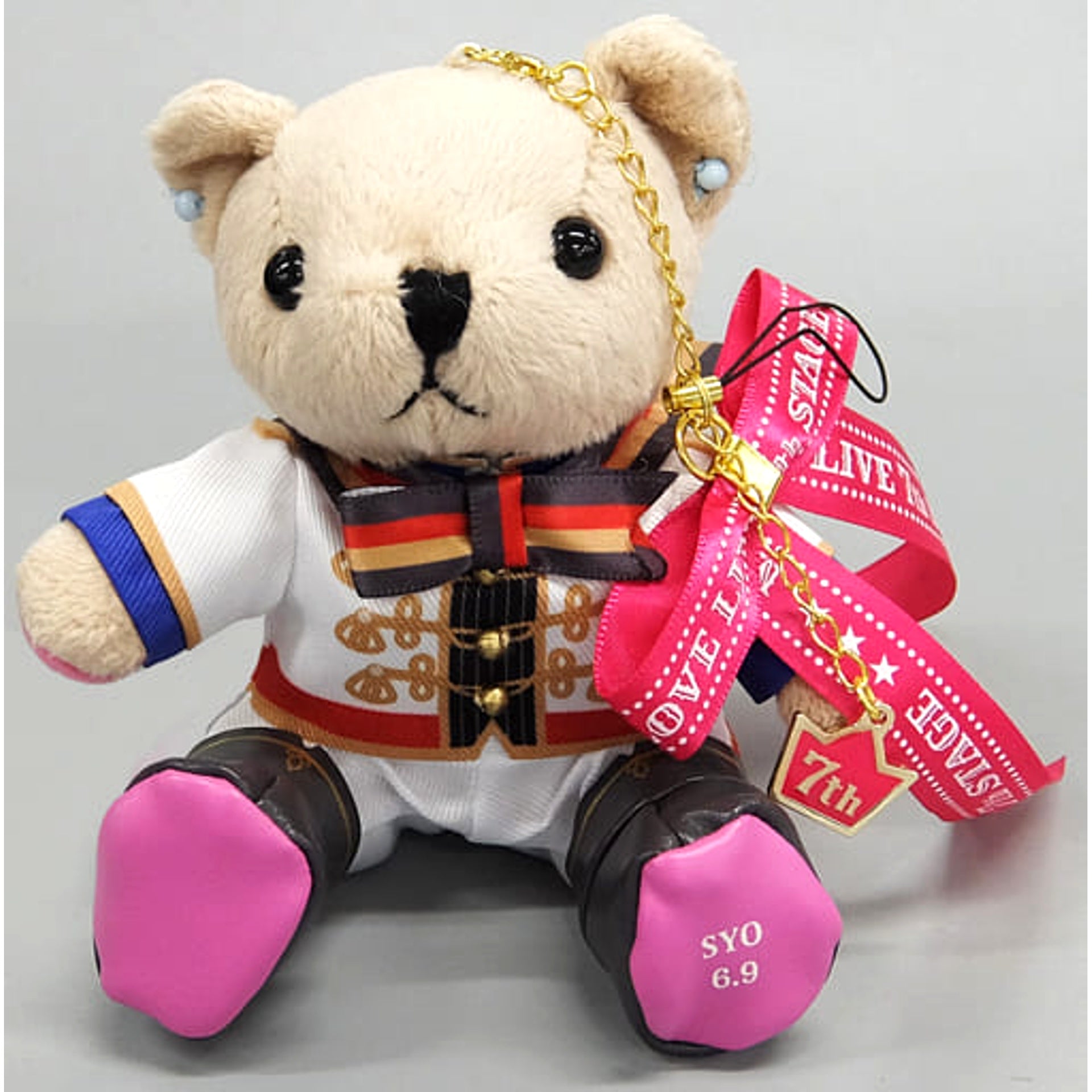 Uta no Prince Sama Sho Kurusu Mini Bear Pri Strap Maji LOVELIVE 7th STAGE Limited Keychains [USED]