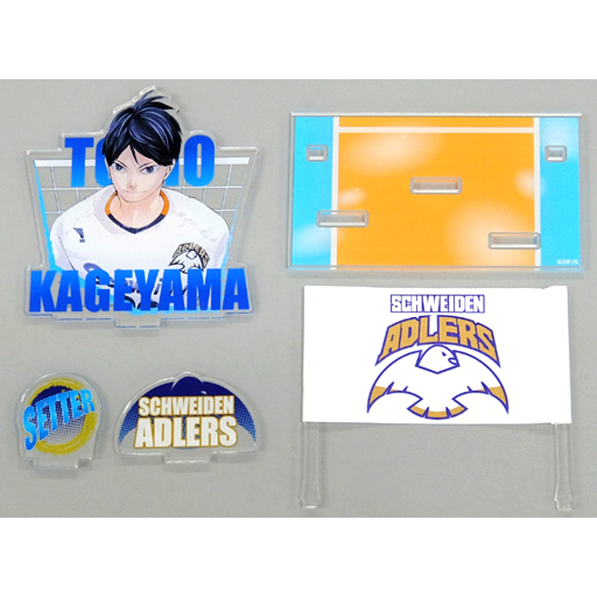 Tobio Kageyama Adlers Haikyu!! Exhibition Osaka Banner Acrylic Stand [USED]