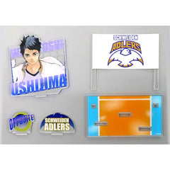 Wakatoshi Ushijima Adlers Haikyu!! Banner Acrylic Stand Exhibition Osaka [USED]
