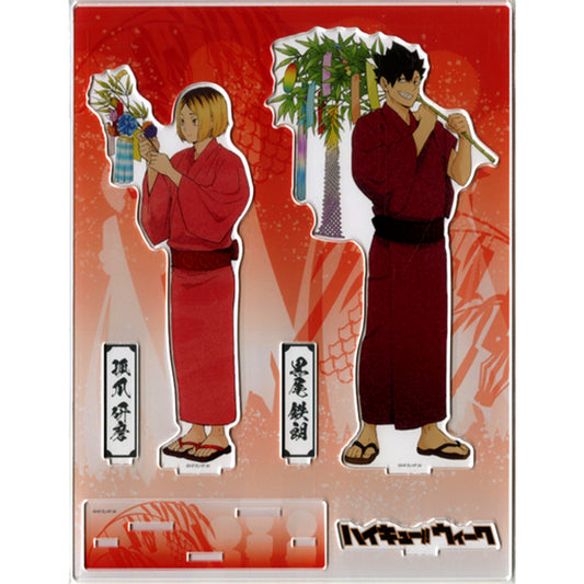 Kenma Kozume & Tetsuro Kuroo Haikyu!! Week 2021 in Sendai Forus BIG Acrylic Stand [USED]