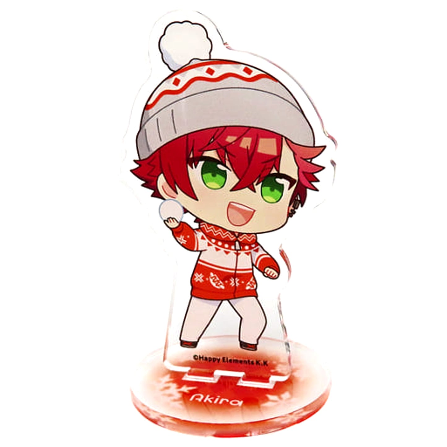 Akira Otori Helios Rising Heroes Random Acrylic Stand Motif Pattern Knit Ver. animatecafe 2nd Edition Limited [USED]