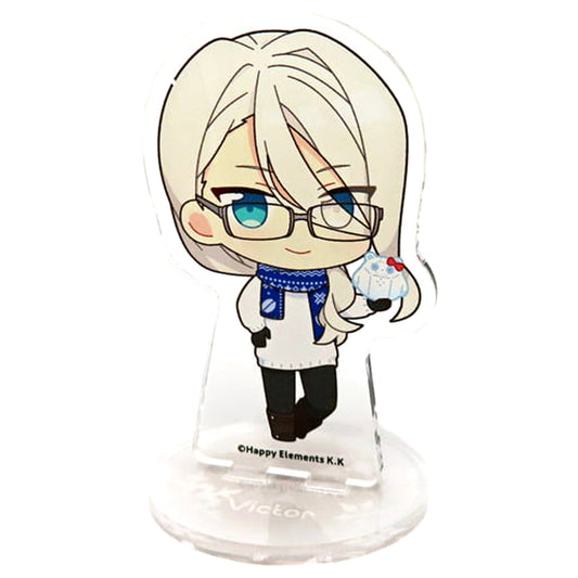 Victor Valentine Helios Rising Heroes Random Acrylic Stand Motif Pattern Knit Ver. animatecafe 2nd Edition Limited [USED]