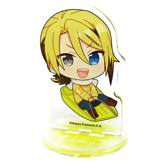 Leonard Wright Jr. Helios Rising Heroes Random Acrylic Stand Motif Pattern Knit Ver. animatecafe 2nd Edition Limited [USED]