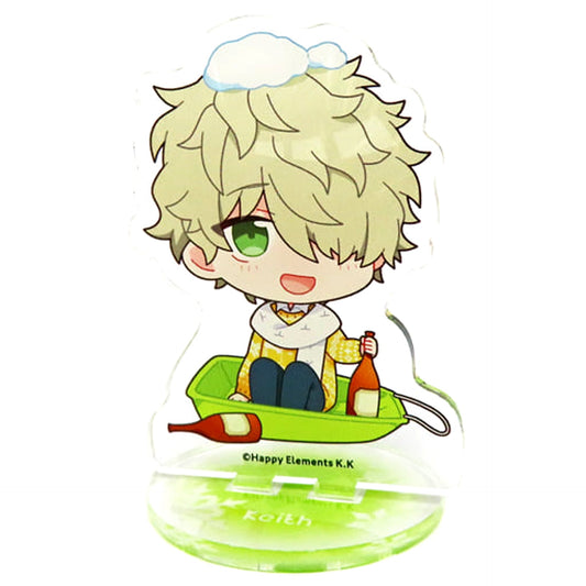 Keith Max Helios Rising Heroes Random Acrylic Stand Motif Pattern Knit Ver. animatecafe 2nd Edition Limited [USED]