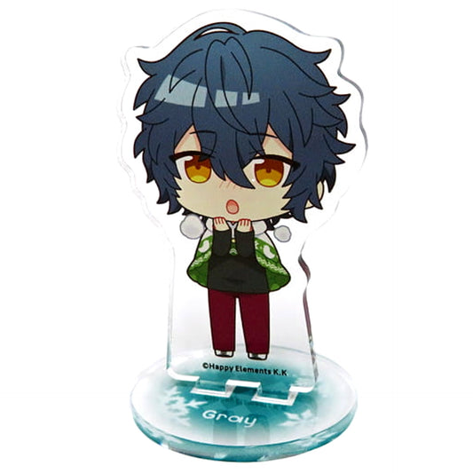 Gray Reverse Helios Rising Heroes Random Acrylic Stand Motif Pattern Knit Ver. animatecafe 2nd Edition Limited [USED]