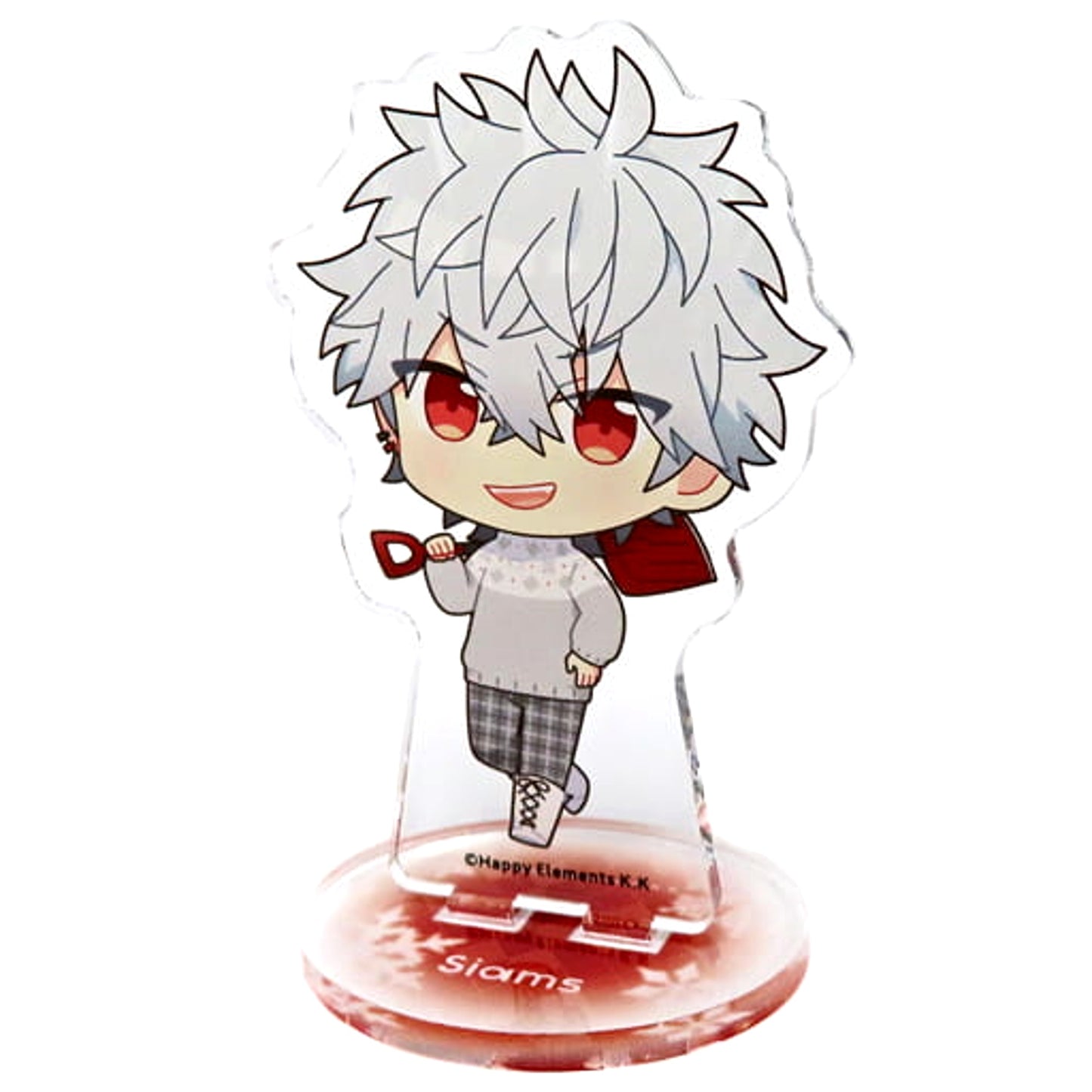 Shams Helios Rising Heroes Random Acrylic Stand Motif Pattern Knit Ver. animatecafe 2nd Edition Limited [USED]