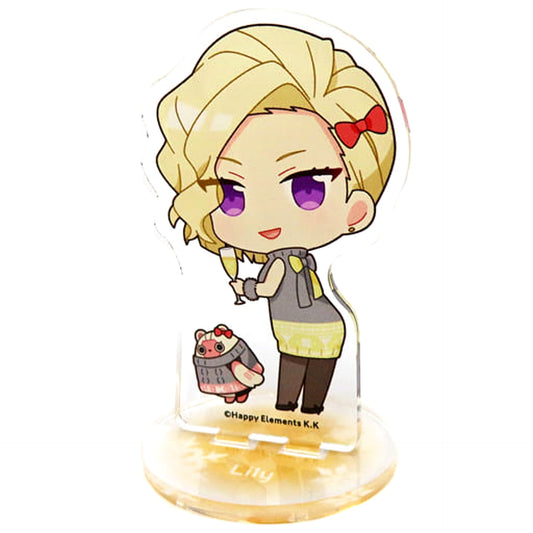 Lily Mcqueen Helios Rising Heroes Random Acrylic Stand Motif Pattern Knit Ver. animatecafe 2nd Edition Limited [USED]