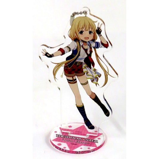 Anzu Futaba Single Item Illustration Acrylic Stand Keychain PS4 Software The Idolmaster Starlit Season Animate Limited Set Bonus [USED]
