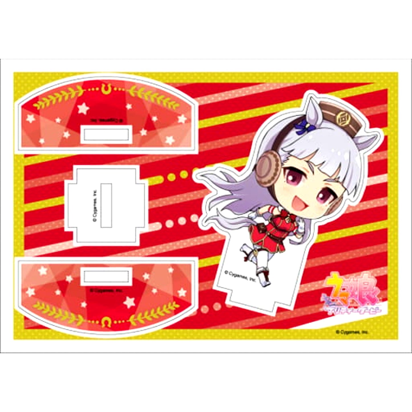 Gold Ship Uma Musume: Pretty Derby Chara Puchi Race! Acrylic Stand [USED]