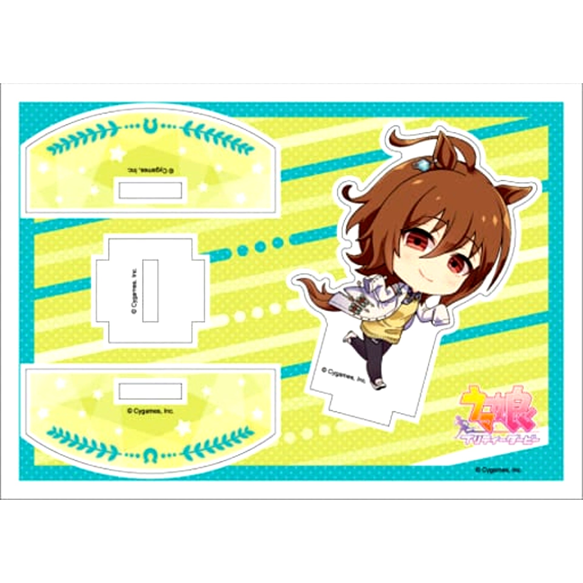 Agnes Tachyon Umamusume: Pretty Derby Chara Puchi Race! Acrylic Stand [USED]
