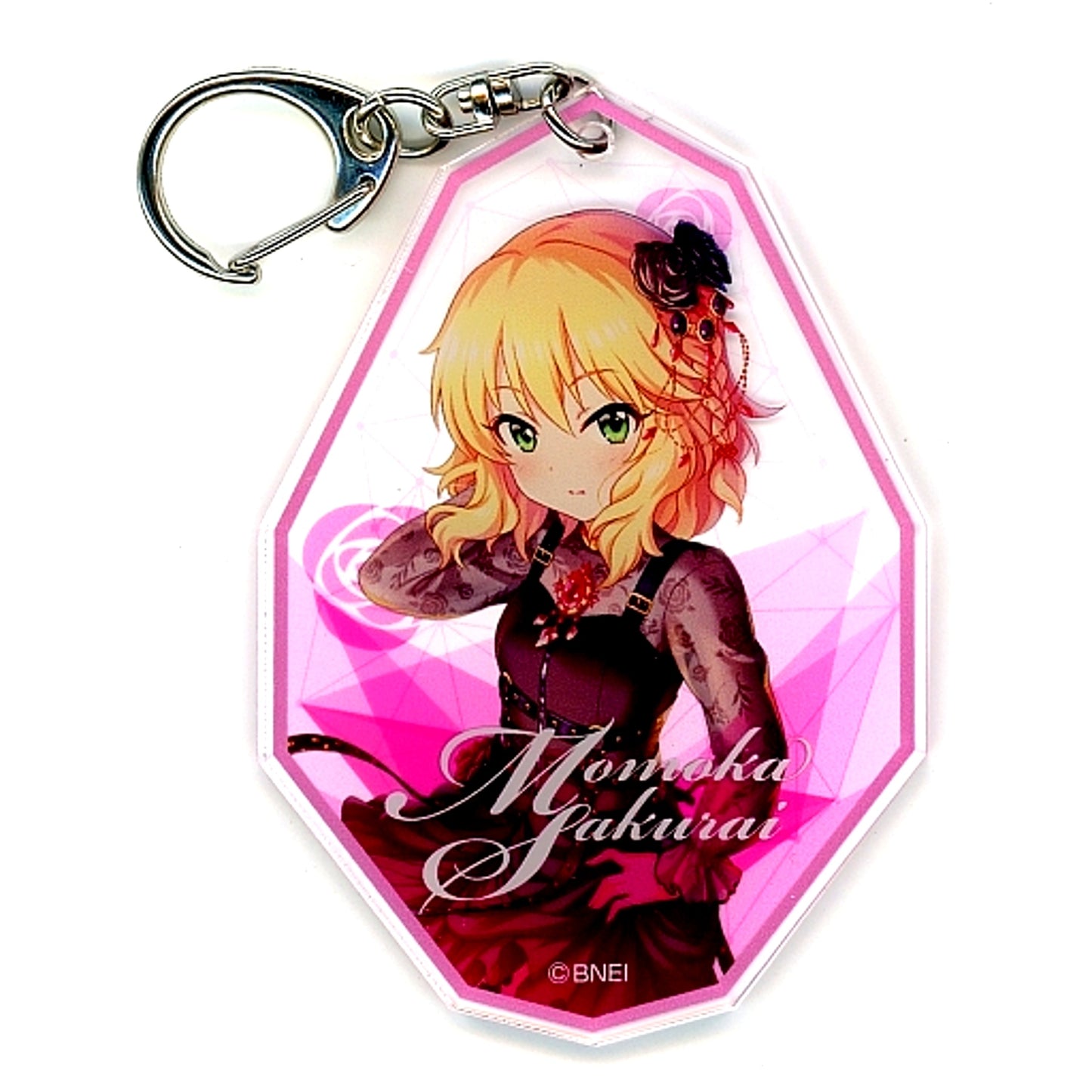 Momoka Sakurai The Idolm@ster Cinderella Girls Blooming Shine Acrylic Keychain Official Shop Kuji M@STER Prize B [USED]