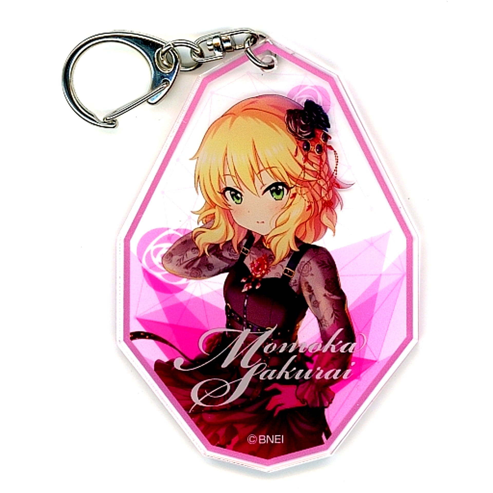 Momoka Sakurai The Idolm@ster Cinderella Girls Blooming Shine Acrylic Keychain Official Shop Kuji M@STER Prize B [USED]