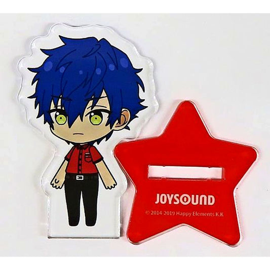Jun Sazanami Ensemble Stars!! Trading Acrylic Stand B JOYSOUND x Valkyrie Collaboration Campaign [USED]