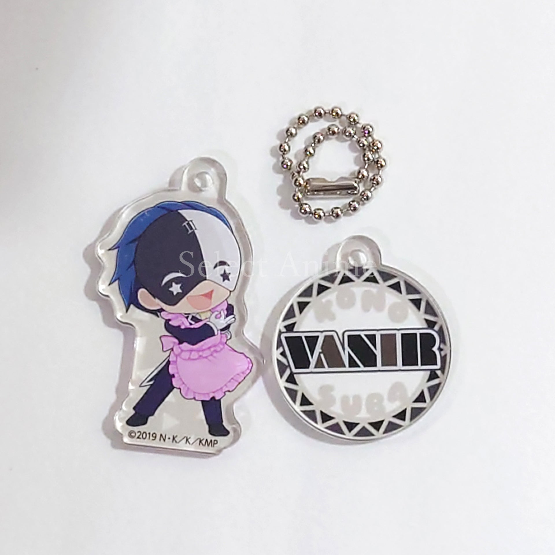 KonoSuba: God's Blessing on This Wonderful World! Vanir Trading Twin Acrylic Keychain Keychains [USED]