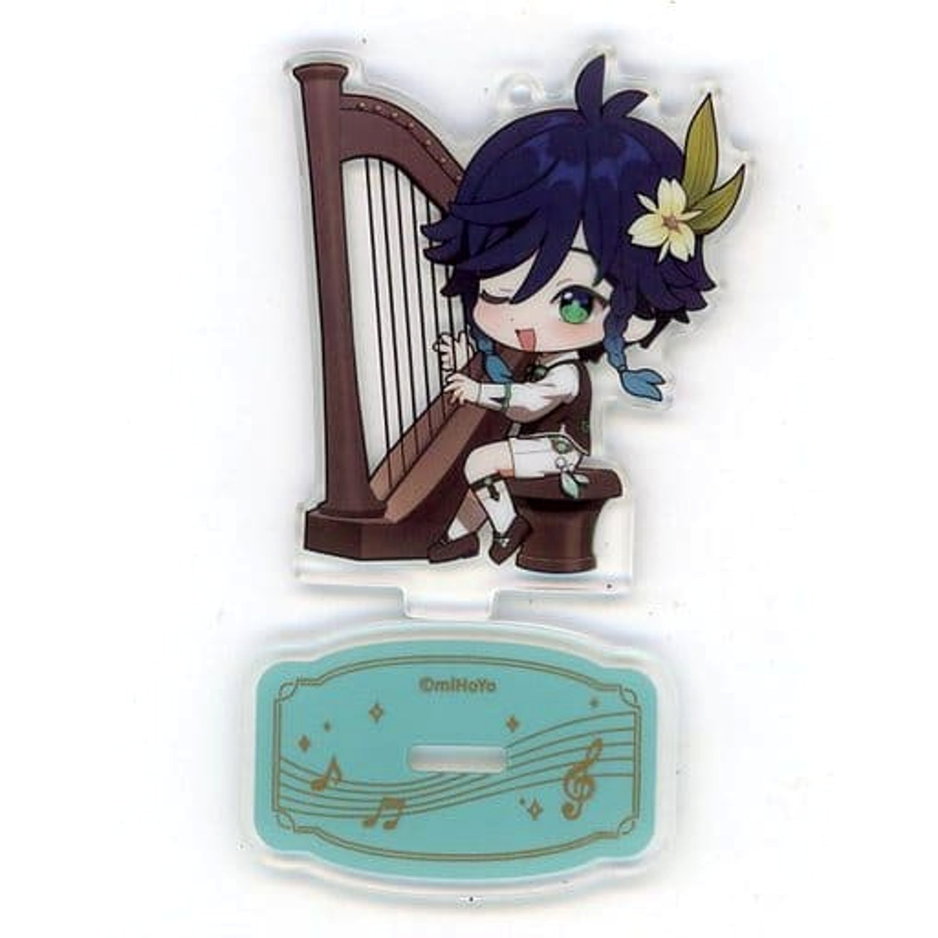 Genshin Venti Chibi Character Stand-Style Bag Charm Offline Orchestra Concert 2021 Exclusive Charm [USED]
