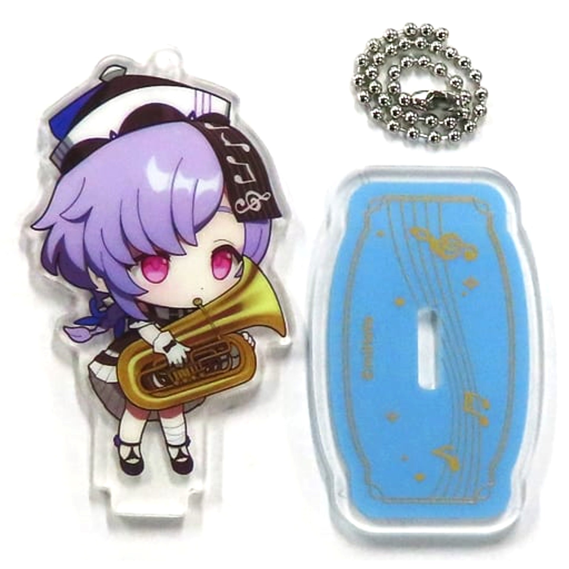 Genshin Qiqi Chibi Character Stand-Style Bag Charm Offline Orchestra Concert 2021 Exclusive Charm [USED]