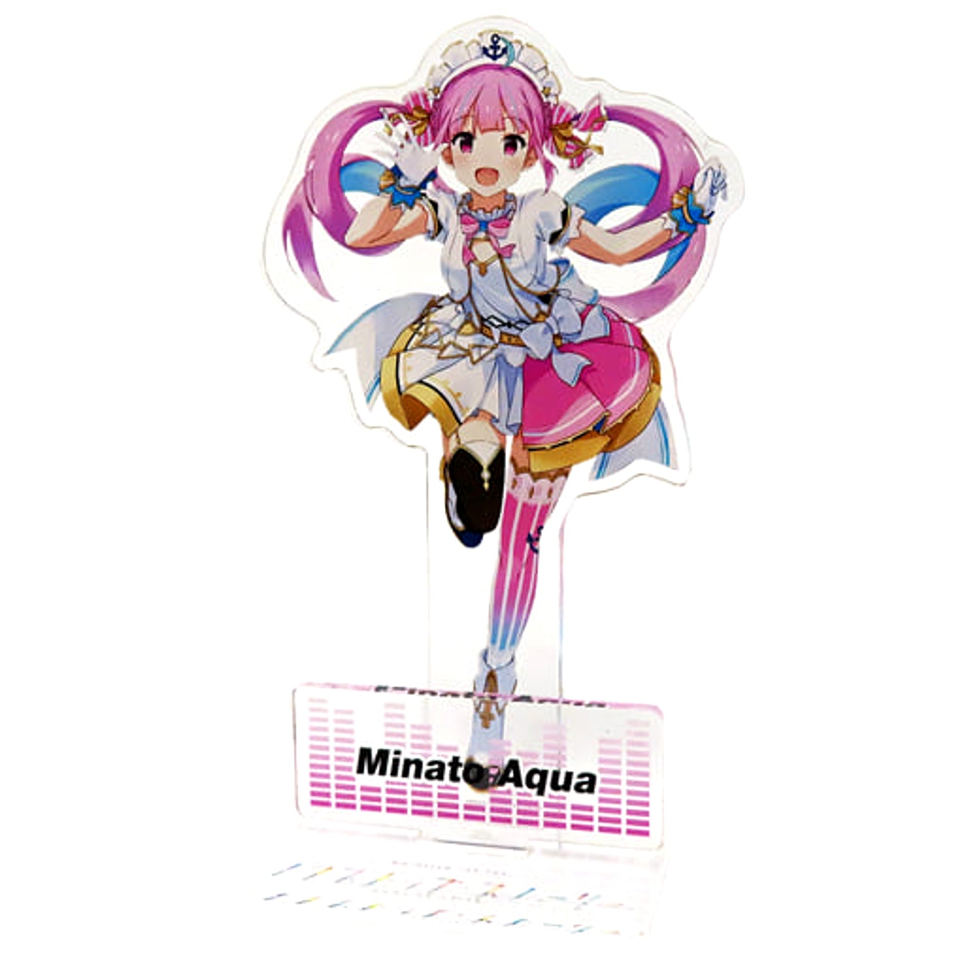 VTuber Hololive Minato Aqua Acrylic Stand 1st Fes. Nonstop Story Exclusive Acrylic Stands [USED]