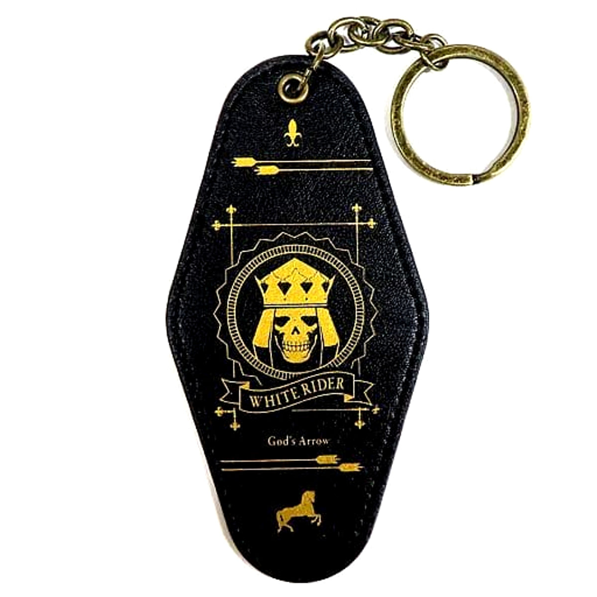 Shin Megami Tensei Series White Rider Kuji Trading Majin Keychain Prize D Keychains [USED]