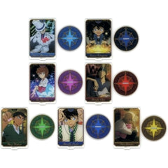 Detective Conan Kid the Phantom Thief & Others All 7 Types Set Sega Lucky Kuji Romantic Star Acrylic Stand Prize D Acrylic Stands [USED]