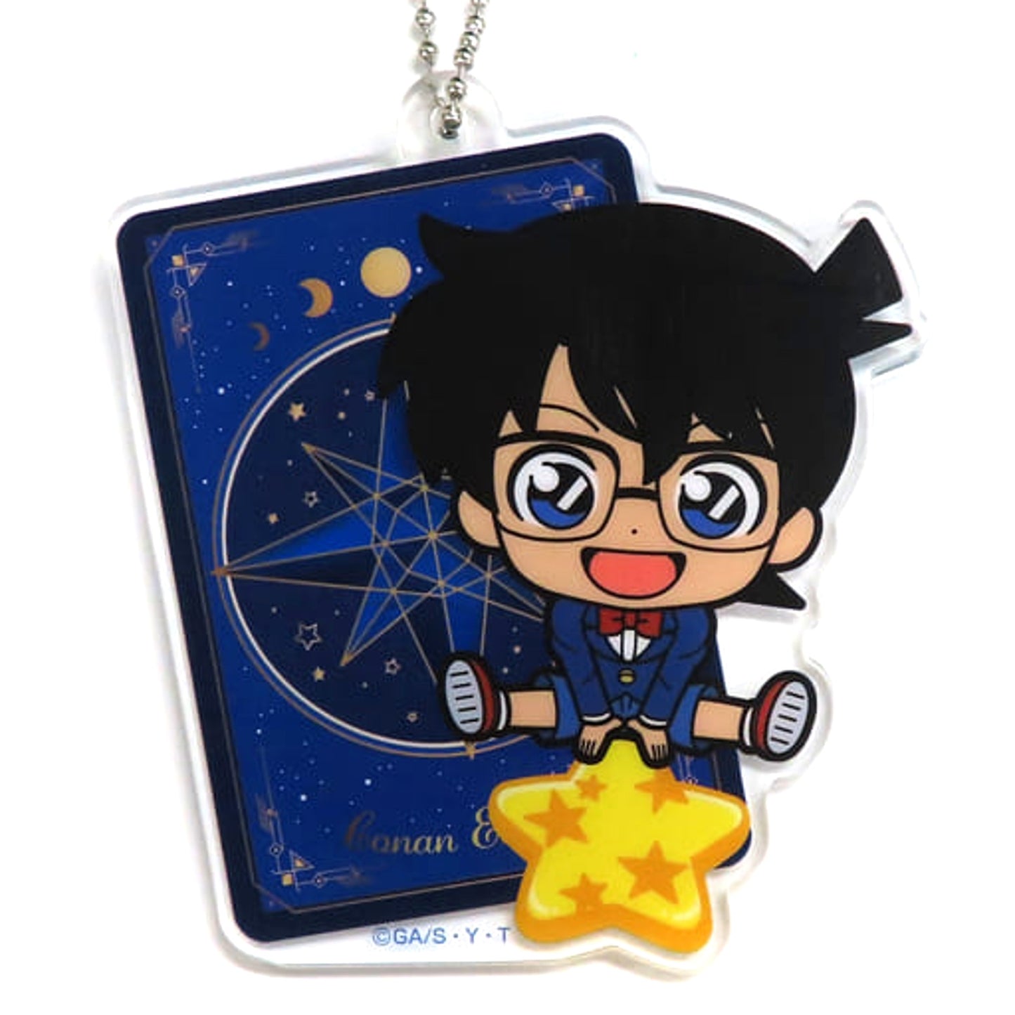 Detective Conan Conan Edogawa Sega Lucky Kuji Romantic Star Acrylic Keychain Prize E [USED]