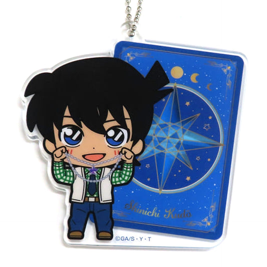 Detective Conan Shinichi Kudo Sega Lucky Kuji Romantic Star Acrylic Keychain Prize E [USED]