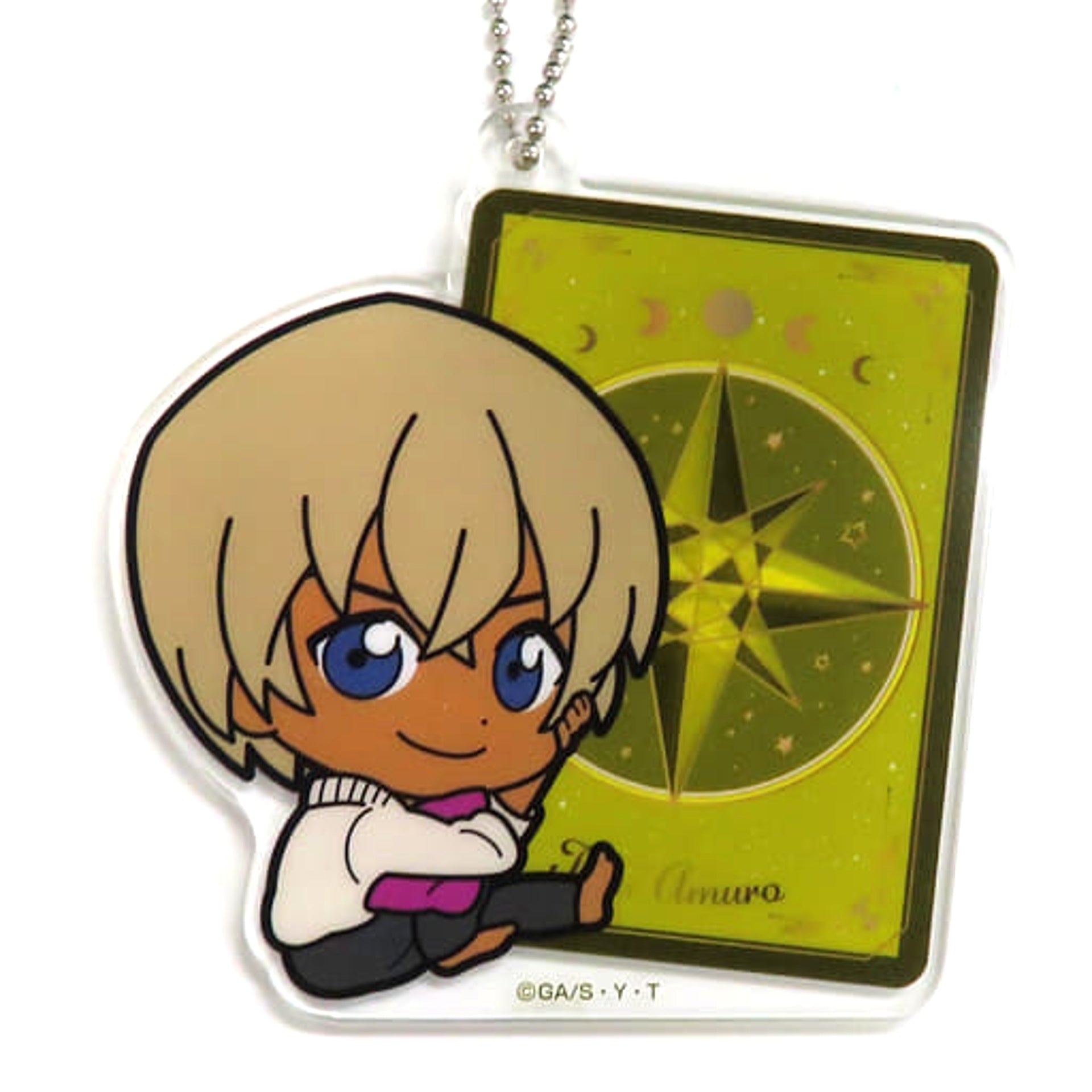 Detective Conan Toru Amuro Sega Lucky Kuji Romantic Star Acrylic Keychain Prize E [USED]
