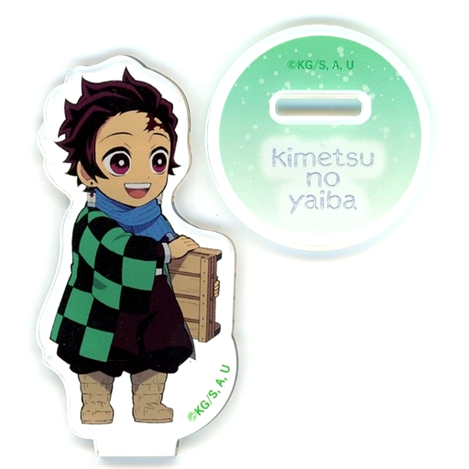 Tanjiro Kamado Demon Slayer: Kimetsu no Yaiba Random Acrylic Mascot [USED]