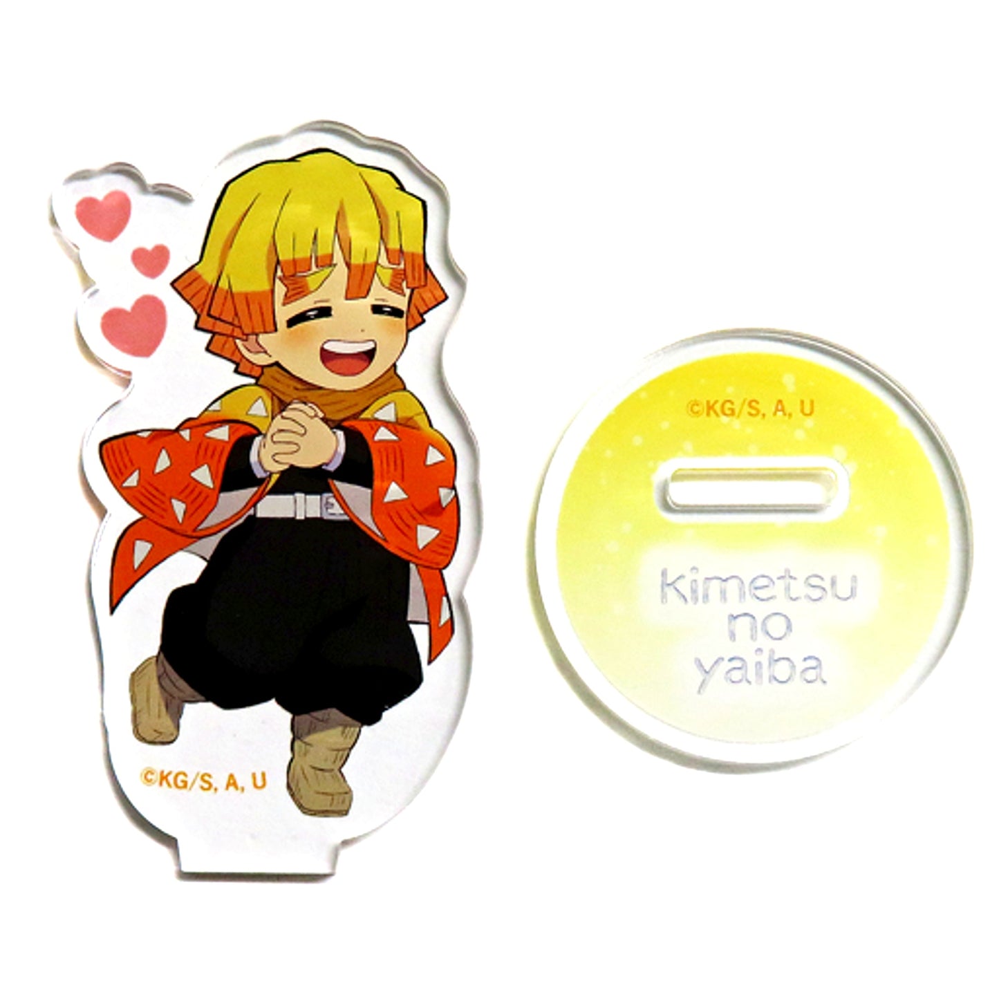 Zenitsu Agatsuma Demon Slayer Random Acrylic Mascot [USED]